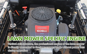 เครื่องตัดหญ้าอัตโนมัติแบบรีโมทคอนโทรล จัดส่งฟรี รถแทรกเตอร์ตัดหญ้าแบบรีโมทคอนโทรล - Product Image 5