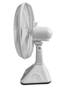 16-Inch Oscillerende Achteruitdraaiende Alles-In-Één Draagbare Bureauwandventilator Op Zonne-Energie 5 Windsnelheid Buitengebruik Easy Table Car Rv - Product Image 4