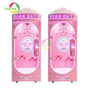 Máquina de grúa de garras de lujo rosa con diseño de fecha, para premios, juguetes y regalos, con corte arcade y tijeras, precio mayorista - Product Image 2