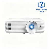 Projecteur professionnel Optoma YDW5512 DLP WXGA pour bureaux, 3800 lumens avec haut-parleur intégré de 10 W et technologie d'affichage DLP
