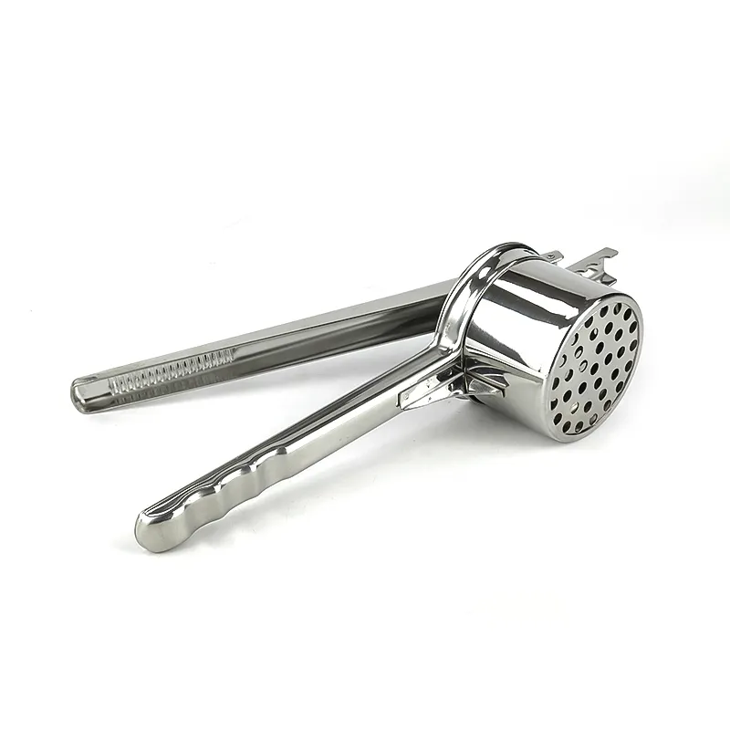 Stainless Steel 3 Blades Potato Masher and Ricer with Plastic ABS Handle for Fruit   Vegetable Tools