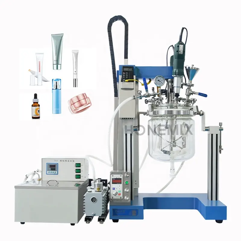 Hone 10L attrezzature da laboratorio odontoiatriche miscelatore ad alto taglio vuoto omogeneizzatore laboratorio emulsionante Mixer