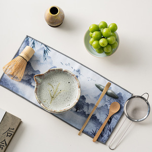 Juego de Utensilios de Té <span class=keywords><strong>Matcha</strong></span> de Bambú Hechos a Mano de Estilo Lujoso Personalizado, con Acabado Retro Glaseado y Efecto Seda Quemada, con Batidor de Bambú y Jarra con Boquilla - Product Image 2