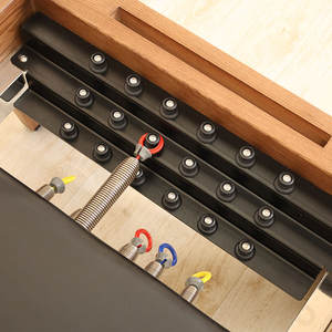 Pilates Reformer silencieux en bois d'érable avec tour, avec cordes de piano coréennes, pour la récupération <span class=keywords><strong>post</strong></span>-<span class=keywords><strong>partum</strong></span> - Product Image 4