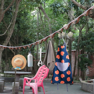 Outdoor Hanging Rope With 19 Hooks Multifunctional Camping <b>Clothesline</b> Storage Organizer For Tent Canopy Hiking Gear - Product Image 1