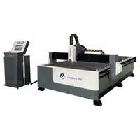 Máquina de corte por plasma CNC de chapa Tipo de mesa 1325 1530 Máquina de corte por plasma CNC para decoración de PUERTAS DE METAL