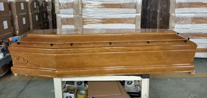 IT086 Tốt Nhất Giá Rẻ Quan Tài Trong Paulownia Kinh Tế Châu Âu Quan Tài - Product Image 4