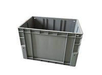 Caisse de transport robuste en plastique PP 600*400*400mm, bac de stockage en plastique pour le transport