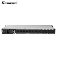 Procesador de Audio Digital LA548 DSP de 4 Entradas y 8 Salidas con AES/EQ Automático/FIR Automático