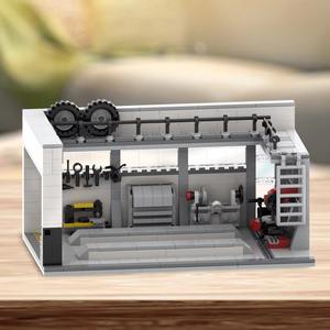 Série City Street View, atelier de réparation automobile Leguoguo MOC4062, jouets en plastique, blocs de construction, briques, 14 ans et plus, jouet - Product Image 2