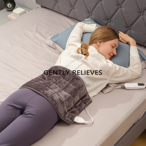 Coussin chauffant professionnel pour le dos-Thérapie électrique par la chaleur humide, lavable en machine, soulagement des douleurs musculaires - Product Image 3