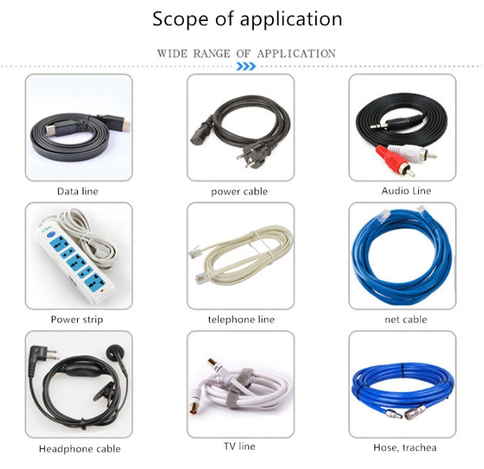 HH-30 Electrical Submersible Winding Wire Machine For Power / USB / Lan Cable