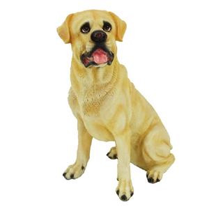 Molde de resina personalizado de fábrica, estatueta de <span class=keywords><strong>labrador</strong></span>, estátua de cão, design criativo, escultura, artesanato de resina realista, animal - Product Image 4