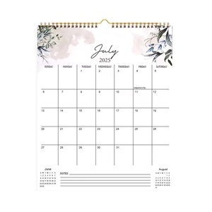 <span class=keywords><strong>Calendrier</strong></span> mural 2026 en papier imprimé aux couleurs éclatantes, design suspendu pratique, pour affichage au bureau, planificateur de table professionnel, promotionnel - Product Image 1