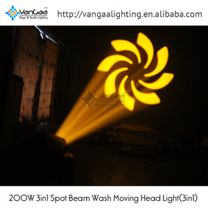 Nuevas Ideas de producto 2018, China se mueven haz cabezas lugar lavado 200 W Sharp Dj luz Luz - Product Image 3