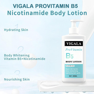 Lozione Corpo Sbiancante Vegana con Vitamina B5, Nicotinamide e Vitamina C 300ml per Donne Adulte Tutti i Tipi di Pelle - Product Image 2