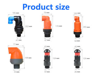 Cina fornitori cina 2 "Pulgadas De La Valvula De Liberacion De Aire De Riego Para La valvola di sfogo dell'aria - Product Image 6