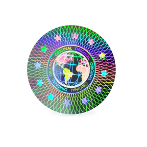 Biểu Tượng Tùy Chỉnh Ảnh Ba Chiều Mã Qr An Ninh Con Dấu Sticker Hiển Nhiên Làm Xáo Xáo Tước Nhãn Với Số <span class=keywords><strong>Serial</strong></span> Và Mã Vạch Mẫu Miễn Phí - Product Image 4
