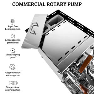 Semi automatico miglior acciaio inox retrò <span class=keywords><strong>per</strong></span> la <span class=keywords><strong>casa</strong></span> commerciale <span class=keywords><strong>per</strong></span> la <span class=keywords><strong>casa</strong></span> <span class=keywords><strong>macchina</strong></span> rotativa bar fare 9 Barista caffè <span class=keywords><strong>Espresso</strong></span> - Product Image 2