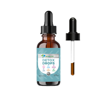 Formule à base de plantes naturelles pour la détoxification du foie et du côlon, complément alimentaire liquide en gouttes pour adultes, perte de poids, amélioration de la digestion et de l'énergie