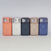 Funda para iPhone 17 Pro Max, Funda Magnética Mate de Lujo para Teléfono Móvil con Carga, Fundas Protectoras para iPhone 17 16 15 Pro Max