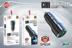 Caricabatterie per Auto Wisdomup CC-11 QC3.0 30W USB Tipo A 12-24V con Indicatore LED - Product Image 3