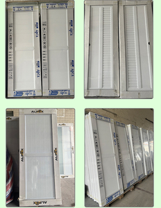 Trắng PVC nội thất cử<span class=keywords><strong>a</strong></span> tùy chỉnh uPVC nhự<span class=keywords><strong>a</strong></span> thép cử<span class=keywords><strong>a</strong></span> Thiết kế trọng lượng nhẹ Giá Rẻ, không thấm nước cho phòng tắm/phòng ngủ - Product Image 5