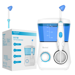 Flosser <span class=keywords><strong>de</strong></span> agua dental para el cuidado <span class=keywords><strong>de</strong></span> las encías-Potente <span class=keywords><strong>irrigador</strong></span> bucal con 6 puntas <span class=keywords><strong>de</strong></span> repuesto - Product Image 2