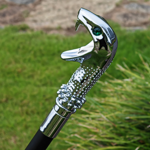 Personnalisable pour <span class=keywords><strong>Harry</strong></span> <span class=keywords><strong>Potter</strong></span> Bâton de marche à noyau métallique Baguette magique Style moderne OEM/ODM Service pour la randonnée - Product Image 3