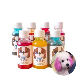 Tinte para el pelo de perro para Bichón Frisé, Pomerania, Teddy Bear, producto seguro para el cuidado de mascotas, color blanco, tinte para el pelo de perro. - Product Image 3