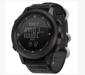 DF NORTH EDGE Apache Silicone Digital <b>Watch</b> Outdoor Sports <b>Watches</b> Swimming Altimeter Barometer <b>Compass</b> Carbon Wristwatch - Product Image 1
