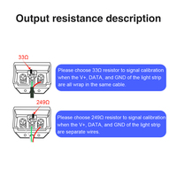GLEDOPTO Addressable RGB Strip Controller Signal Booster WLED Dimmer for LED Strip Extend Distance Dimmers Catégorie de produit