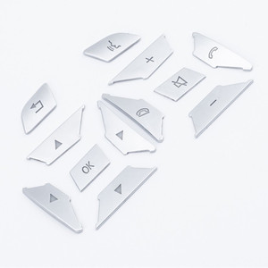 Xingbaiwang Steering <b>Wheel</b> Button Decoration Stickers For Mercedes-Benz Cars Luxury <b>Plastic</b> Trim Cover - Product Image 3