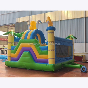 Château gonflable commercial Canard Jaune <span class=keywords><strong>pour</strong></span> enfants, idéal <span class=keywords><strong>pour</strong></span> la location de fêtes - Product Image 4