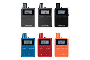 ระบบลำโพงนำเที่ยวสำหรับผู้นำอุตสาหกรรม สำหรับการประชุมระหว่างประเทศ ดิจิตอล 2.4G 80MHz ป้องกันการรบกวน 1000-1500mAh - Product Image 6