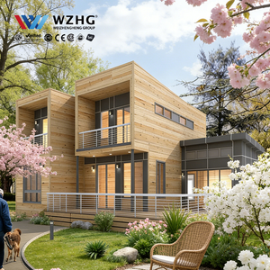 Casa Prefabricada de Acero Ligero de Doble Ala, Eficiente en Energía, para Viviendas Rurales, Venta al por Mayor, con Certificación CE - Product Image 1