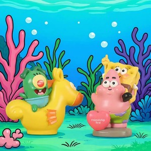 Paradis sous-marin, figurines d'animaux mignons, ornements, figurine en résine, boîte <span class=keywords><strong>mystère</strong></span>, boîte surprise, thème cinéma et télévision, décoration de bureau - Product Image 2