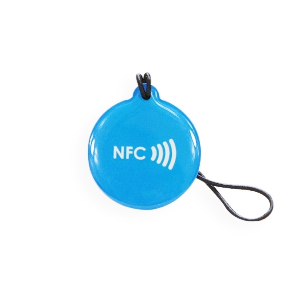 Smart RFID Key Fob Epoxy Key Tags Card NFC Communication 13.56MHz Keychain