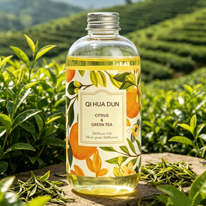 Huile <span class=keywords><strong>parfum</strong></span>ée en gros pour diffuseur à bâtonnets, senteurs agrumes et thé vert, huile essentielle <span class=keywords><strong>parfum</strong></span>ée pour diffuseur à bâtonnets domestique, huile de base pour diffuseur à bâtonnets - Product Image 3