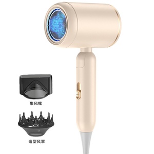 Secador de Pelo Iónico Portátil de 1200W, 3 Ajustes de Calor, Fácil de Transportar, Bolsas Pequeñas, Diseño Compacto para Espacios Reducidos, Secado y Peinado Eficientes - Product Image 4