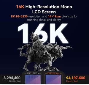 Impresora 3D Creality Halot-X1 Combo con Pantalla LCD Monocromática de 10.1 Pulgadas y 16K, 170 mm/h de Alta Velocidad, Gestión Inteligente de Resina, Totalmente Ensamblada y Automática - Product Image 3