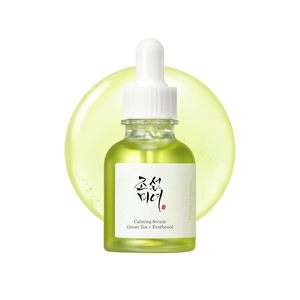 Siero Calmante Coreano al Tè Verde e Pantenolo per Pelli Sensibili, Idratante e Lenitivo per Uso Quotidiano Femminile - Product Image 1