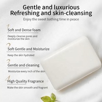 Jabón de Baño Artesanal con Aroma a Naranja Dulce de Alta Calidad al por Mayor, Jabón Hidratante con Vitamina E de 150 g, Jabón Blanqueador para Piel Grasa