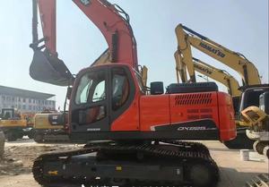Excavadora de cadenas Doosan DX225LC usada original, excavadora hidráulica de 22 toneladas para construcción de tamaño mediano - Product Image 2