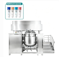 Machine d'émulsification sous vide en acier inoxydable, homogénéisateur de dentifrice, mélangeur, ligne de production de dentifrice, personnalisation possible