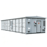 Cabane préfabriquée connectée au réseau photovoltaïque avec appareillage électrique primaire et secondaire