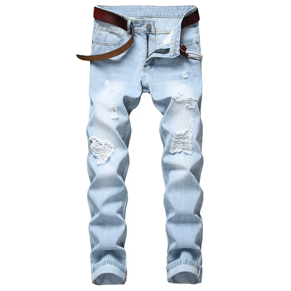 Jeans classiques droits pour hommes, offre spéciale, vente en gros, 2023 Pantalon en jean de dernière conception