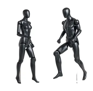 new design multi-functional display movable joints articulated arms legs running sports female male flexible mannequin