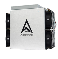 Canaan Avalon Bitcoin Miner 1246 83 85 87 90 93T 3420W BTC Miner SHA-256 Machine de minage ASIC à refroidissement par air