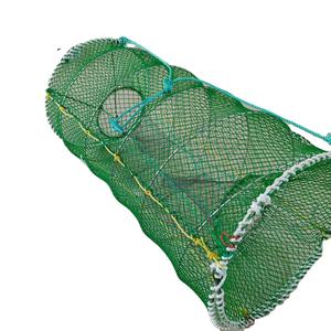Pote de pesca de Primavera de 8mm, bote trampa para peces de bacalao negro de mar profundo con agujero de Escape de 10 cm, jaula de cangrejo, macetas de cangrejo, red de pesca, bobina de bacalao - Product Image 4